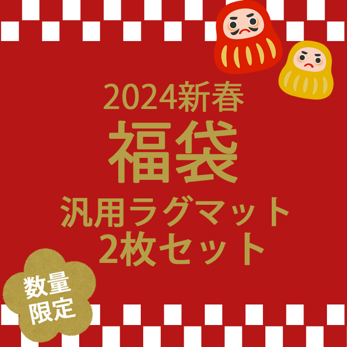 【数量限定】汎用セカンドラグマット 2枚セット